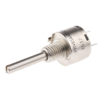 Vishay 10kΩ Rotary Potentiometer 1-Gang Panel Mount, PRV6SAABJYB25103KL
