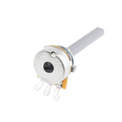 TE Connectivity 22kΩ Rotary Potentiometer 1-Gang Panel Mount, 23ESA223MMF50NF