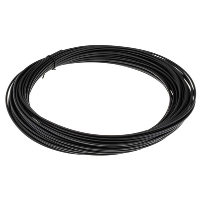 RS PRO Simplex Fibre Optic Cable, 980μm, Black, 20m