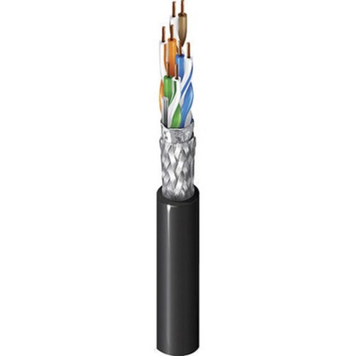 Belden Cat5e Ethernet Cable, U/UTP, Black LLDPE Sheath, 305m