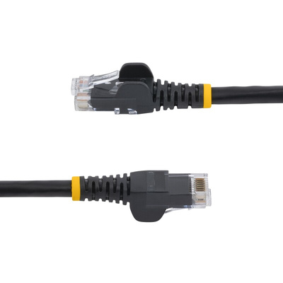 Startech Cat6 Male RJ45 to Male RJ45 Ethernet Cable, U/UTP, Black PVC Sheath, 0.5m, CMG Rated