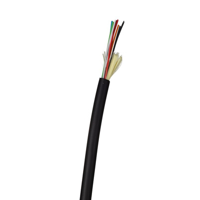 RS PRO OM3 Multi Mode OM3 Fibre Optic Cable, Black, 200m