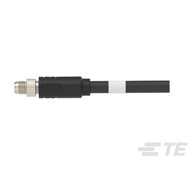 TE Connectivity Straight Male SPE to Unterminated Ethernet Cable, 1m