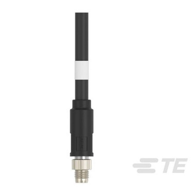TE Connectivity Straight Male SPE to Unterminated Ethernet Cable, 1m
