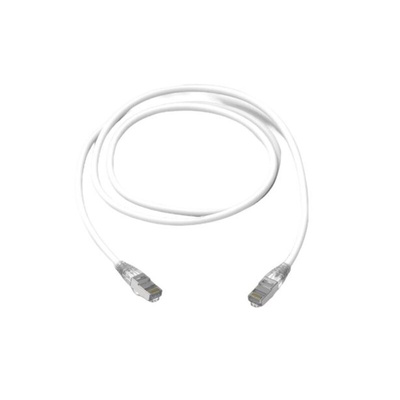 Amphenol Industrial Cat6a RJ45 to RJ45 Ethernet Cable, S/FTP, White, 10m