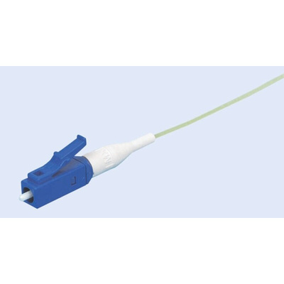 Molex Premise Networks LC to SC Duplex Single Mode OS1 Fibre Optic Cable, 9/125μm, Yellow, 1m