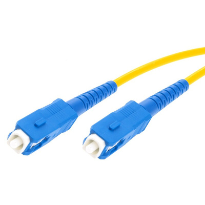 RS PRO SC to SC Simplex Single Mode OS1 Fibre Optic Cable, 9/125μm, Yellow, 3m