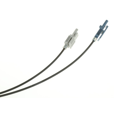 Broadcom Duplex Single Mode Fibre Optic Cable, 1060μm, Black, 10m