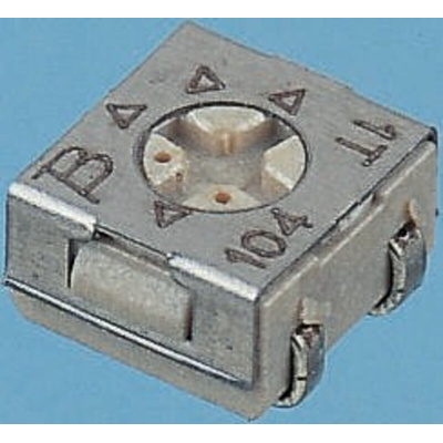 200Ω, SMD Trimmer Potentiometer 0.25W Top Adjust Bourns, 3314