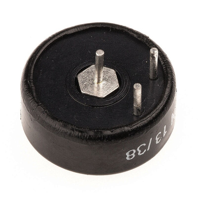 1kΩ, Through Hole Trimmer Potentiometer 1W Top Adjust TE Connectivity, PC910