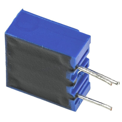 Vishay 64Y Series 19 (Electrical), 22 (Mechanical)-Turn Through Hole Trimmer Resistor with Pin Terminations, 20kΩ ±10%