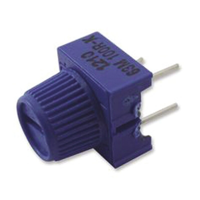 10kΩ, Through Hole Trimmer Potentiometer 0.5W Top Adjust Vishay, 63M