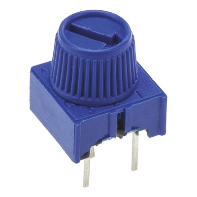 20kΩ, Through Hole Trimmer Potentiometer 0.5W Top Adjust Vishay, 63M