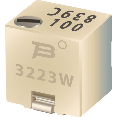 SMD Trimmer Potentiometer 0.125W Bourns, 3223W