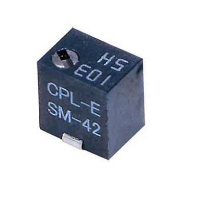 SMD Trimmer Potentiometer 0.25W Top Adjust NIDEC COPAL ELECTRONICS GMBH