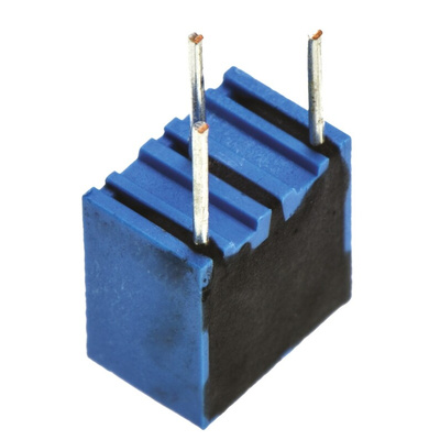200Ω, Through Hole Trimmer Potentiometer 0.25W Top Adjust Vishay, T63