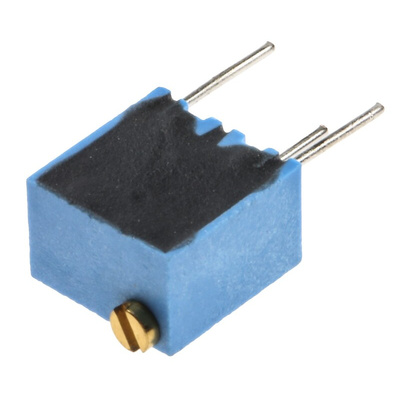 5kΩ, Through Hole Trimmer Potentiometer 0.25W Top Adjust Vishay, T63