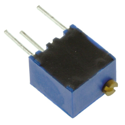 1MΩ, Through Hole Trimmer Potentiometer 0.06W Top Adjust Vishay, T63