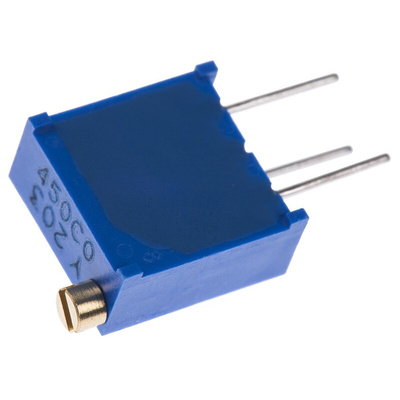 20kΩ, Through Hole Trimmer Potentiometer 0.5W Top Adjust Bourns, 3296
