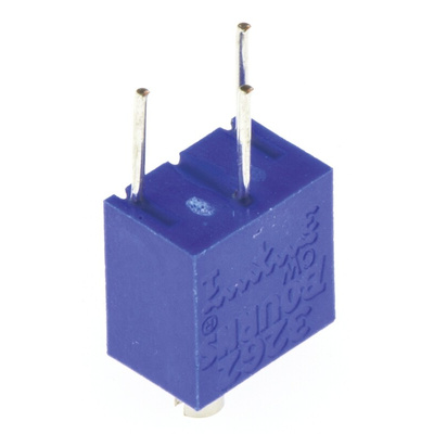 10kΩ, Through Hole Trimmer Potentiometer 0.25W Top Adjust Bourns, 3262