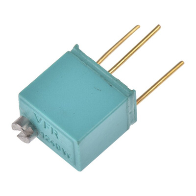 1kΩ, Through Hole Trimmer Potentiometer 0.25W Top Adjust Vishay Foil Resistors, 1240