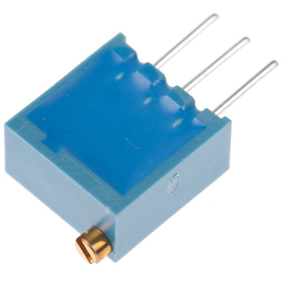 100kΩ, Through Hole Trimmer Potentiometer 0.5W Top Adjust Bourns, PV36
