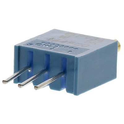 5kΩ, Through Hole Trimmer Potentiometer 0.5W Top Adjust Bourns, PV36