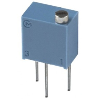 2kΩ, Through Hole Trimmer Potentiometer 0.25W Top Adjust Bourns, PV37