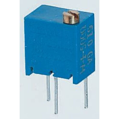 12kΩ, Through Hole Trimmer Potentiometer 0.25W Top Adjust Bourns, 3266