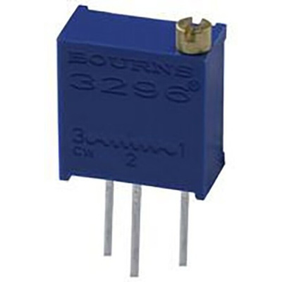 10kΩ, Panel Mount Trimmer Potentiometer 0.5W Bourns, RJ24