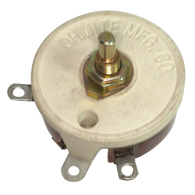 Ohmite 50W 2.5kΩ Rheostat 0.141A, RJS2K5E