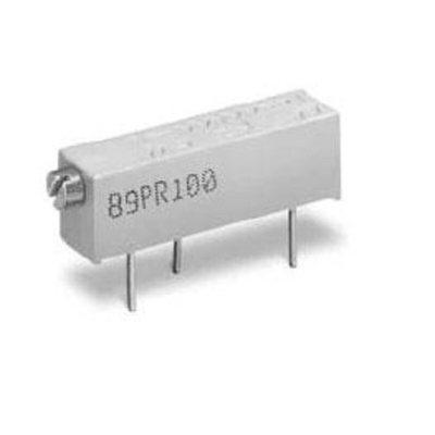 2kΩ, Through Hole Trimmer Potentiometer 0.75W Side Adjust TT Electronics/BI, 89
