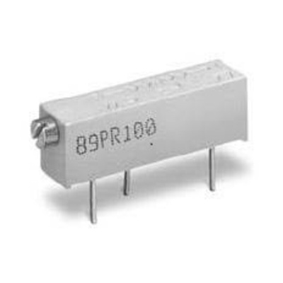 500Ω, Through Hole Trimmer Potentiometer 0.75W Side Adjust TT Electronics/BI, 89
