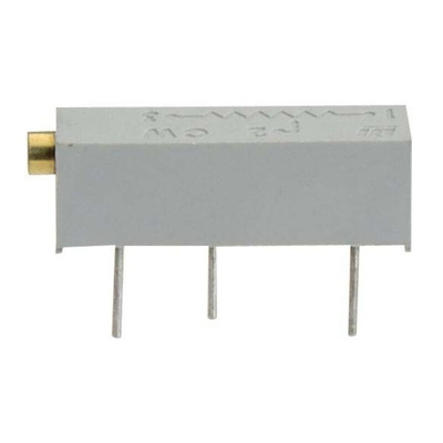 10kΩ, Through Hole Trimmer Potentiometer 0.75W Side Adjust TT Electronics/BI, 89