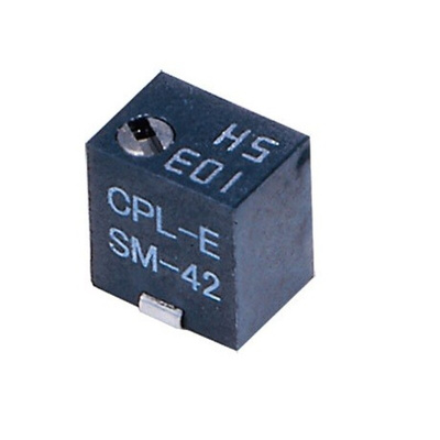 SMD Trimmer Potentiometer 0.25W Top Adjust NIDEC COPAL ELECTRONICS GMBH