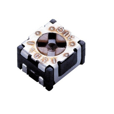 SMD Trimmer Potentiometer 0.1W Top Adjust NIDEC COPAL ELECTRONICS GMBH