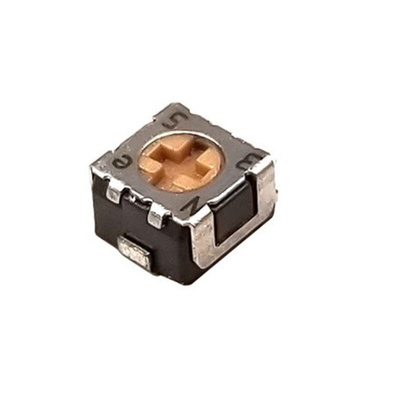 SMD Trimmer Potentiometer 0.125W Top Adjust NIDEC COPAL ELECTRONICS GMBH